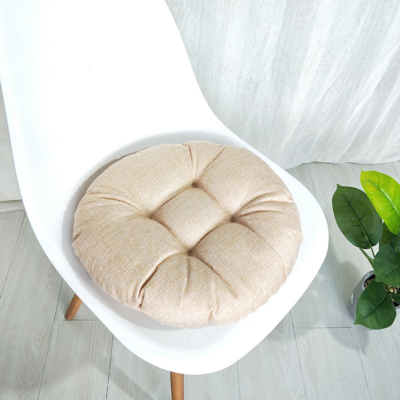 Cushion Cotton And Linen Steamed Bun Cushion Fresh Japanese Futon Cushion Tatami Cushion