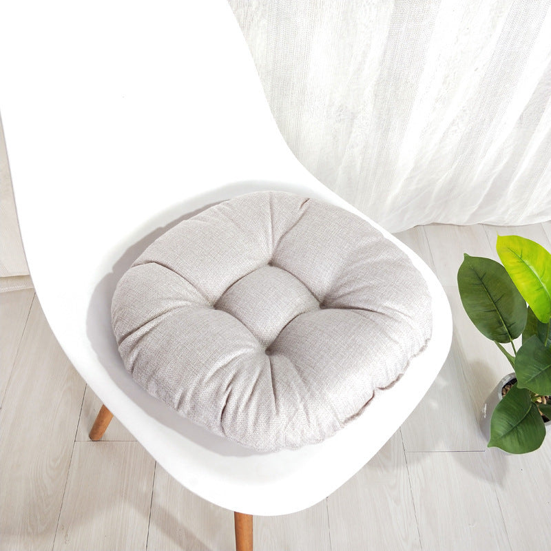 Cushion Cotton And Linen Steamed Bun Cushion Fresh Japanese Futon Cushion Tatami Cushion